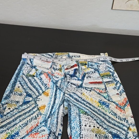 Rag & Bone Women's Surf Knit Legging Jeans Multicolor Print Size 27 - Picture 14 of 16